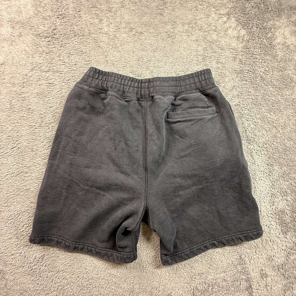 Palmes Tennis Society Mens Heavy Fleece Shorts Black XL Gusseted